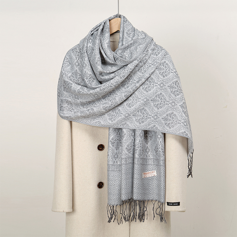 Cashmere Throw Blanket - 2024 Luxury Thick Cashmere Scarf Women