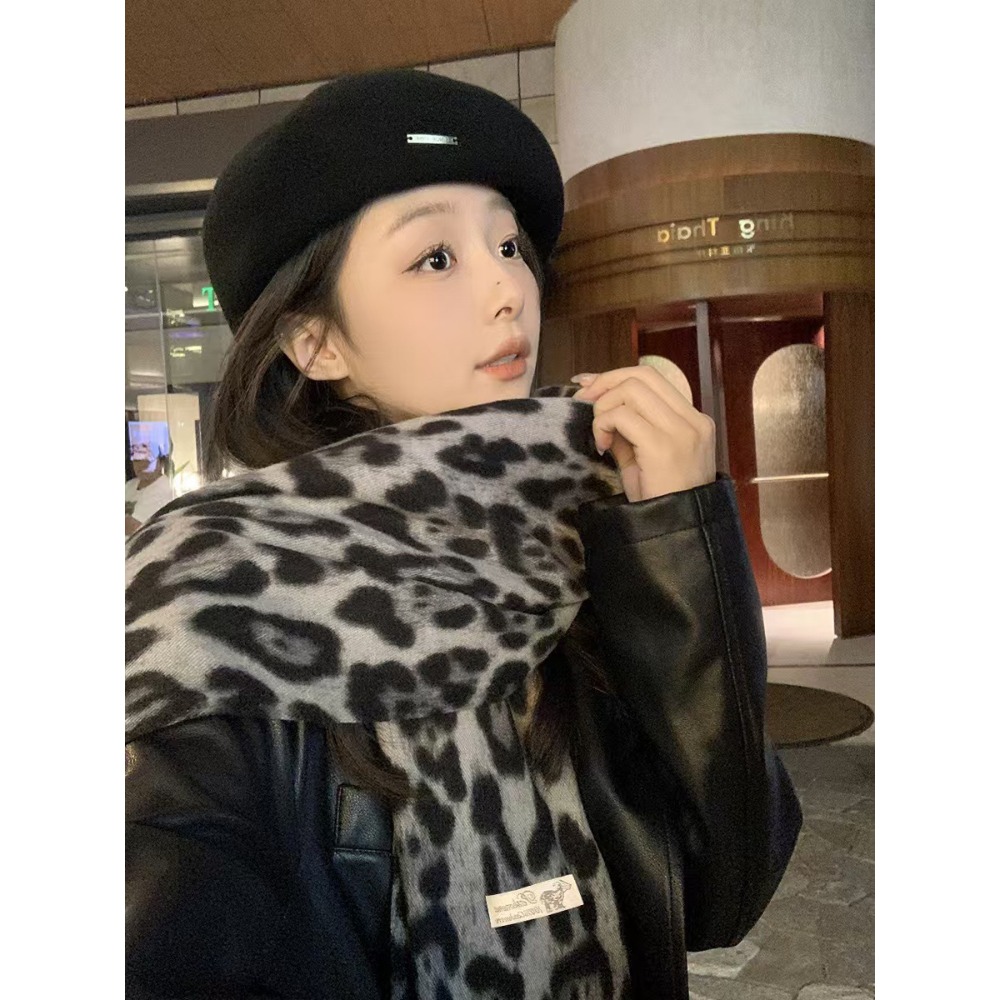 190*70CM Design Leopard Scarf  – Cashmere Throw Blanket recenzja i cena