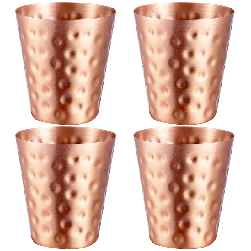 4Pcs New 100% Copper Cups Pure – Copper Cocktail Mug recenzja i cena