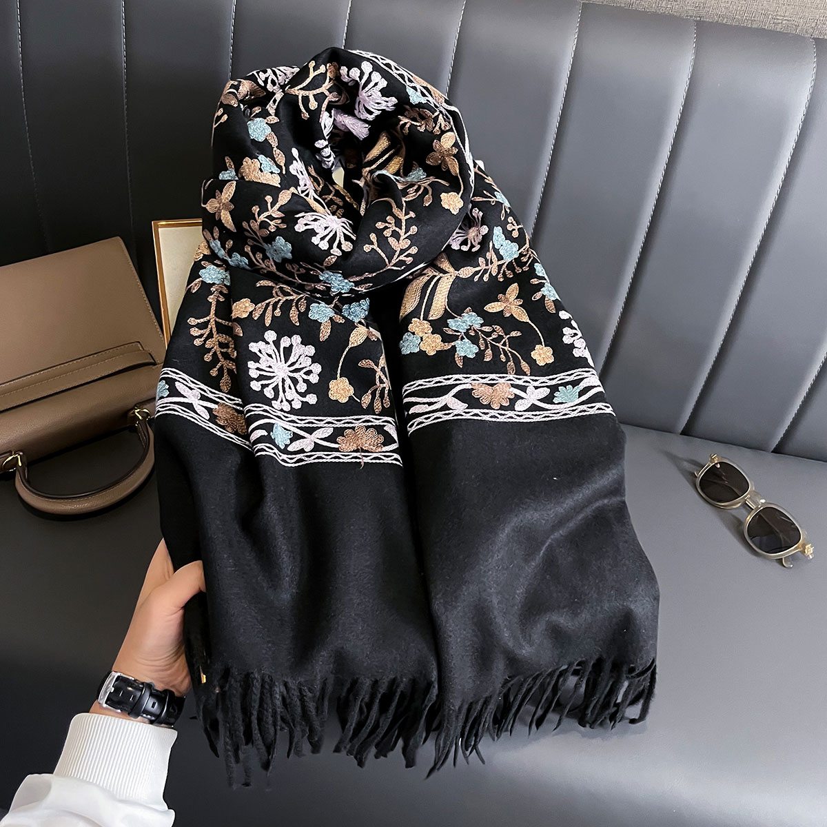 New Winter Warm Cashmere Scarf – Cashmere Throw Blanket recenzja i cena