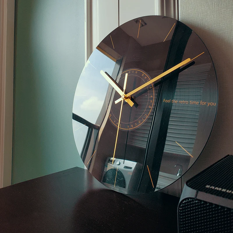 Luxury Silent Wall Clock Livin – Luxury Lifestyle Living recenzja i cena