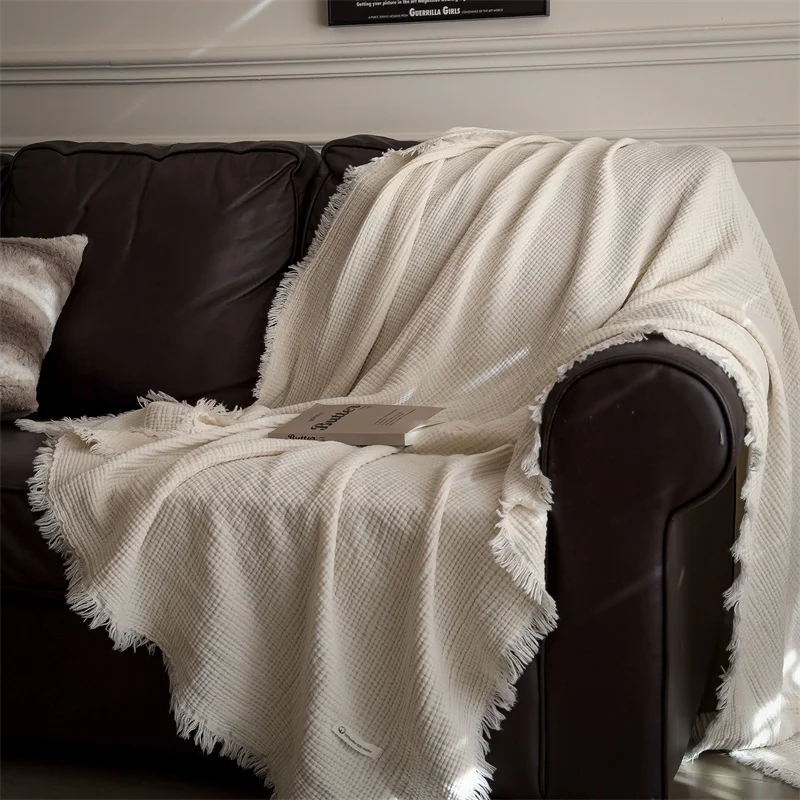 Y Home Tassel Decor Chunky Kni – Cashmere Throw Blanket recenzja i cena