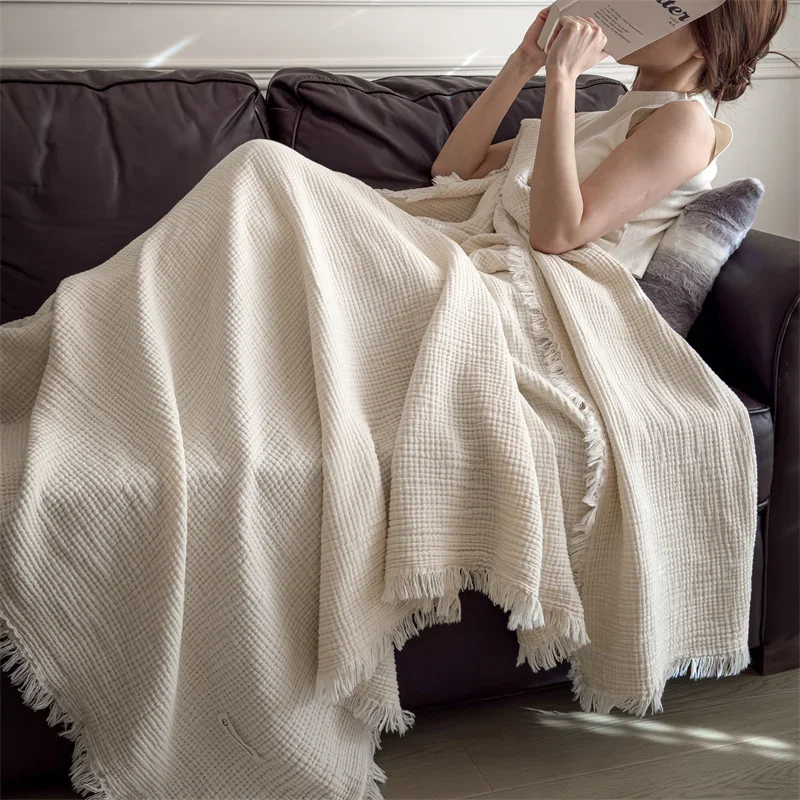 Y Home Tassel Decor Chunky Kni – Cashmere Throw Blanket recenzja i cena
