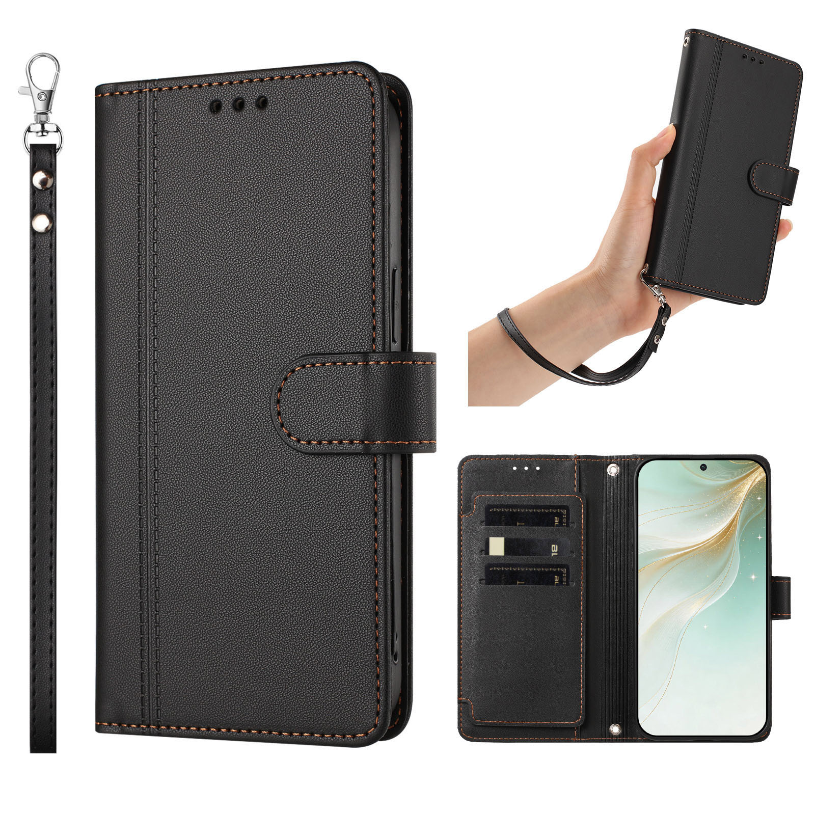 PU Leather Phone Case For Xiao – Leather Card Wallet recenzja i cena
