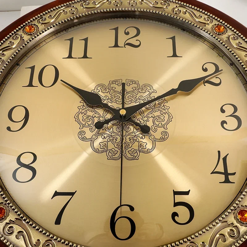 Luxury Wood Wall Clock Metal R – Luxury Lifestyle Living recenzja i cena