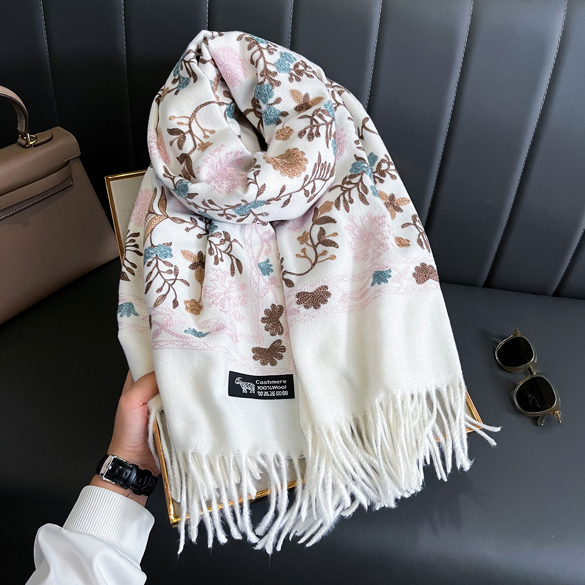New Winter Warm Cashmere Scarf – Cashmere Throw Blanket recenzja i cena