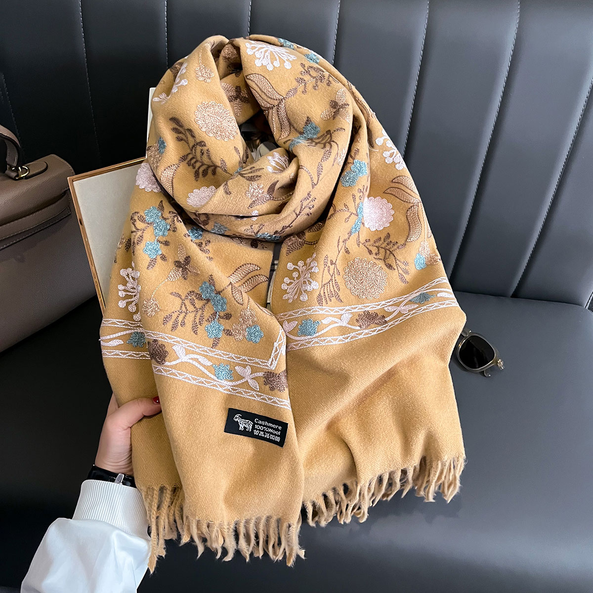 New Winter Warm Cashmere Scarf – Cashmere Throw Blanket recenzja i cena