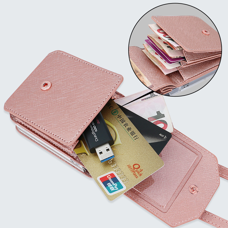 Vietao Crossbody Lanyard Mobil – Leather Card Wallet recenzja i cena