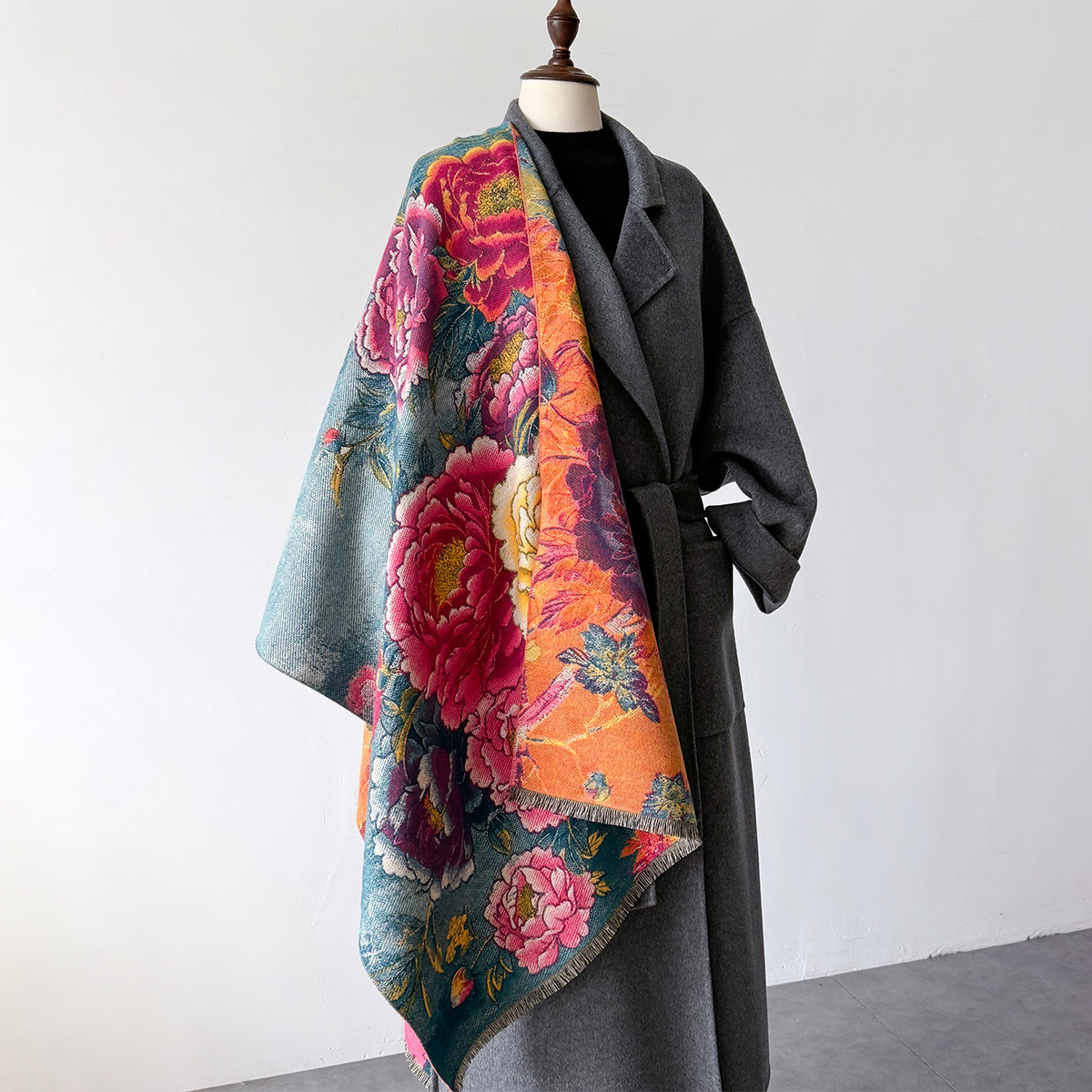Warm Cashmere Scarf Women Shaw – Cashmere Throw Blanket recenzja i cena