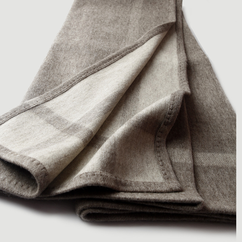 Cross Striped Double sided Jac – Cashmere Throw Blanket recenzja i cena