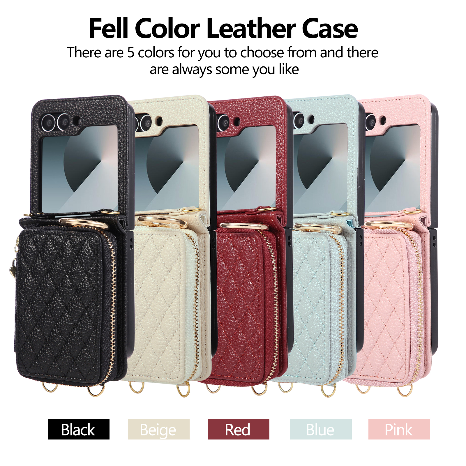 Crossbody Zipper Cards Solt Wa – Leather Card Wallet recenzja i cena