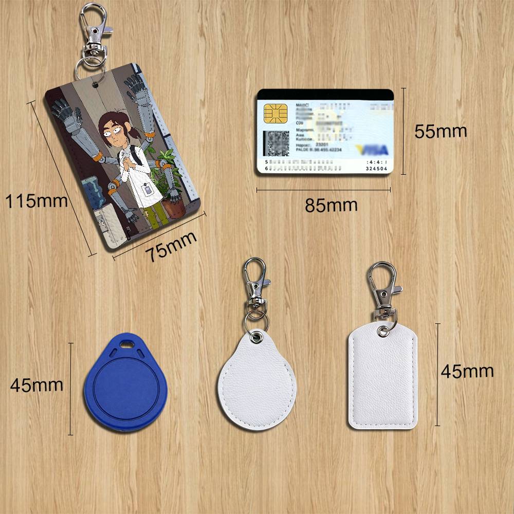 hot cute Inside Job Keychain H – Leather Card Wallet recenzja i cena