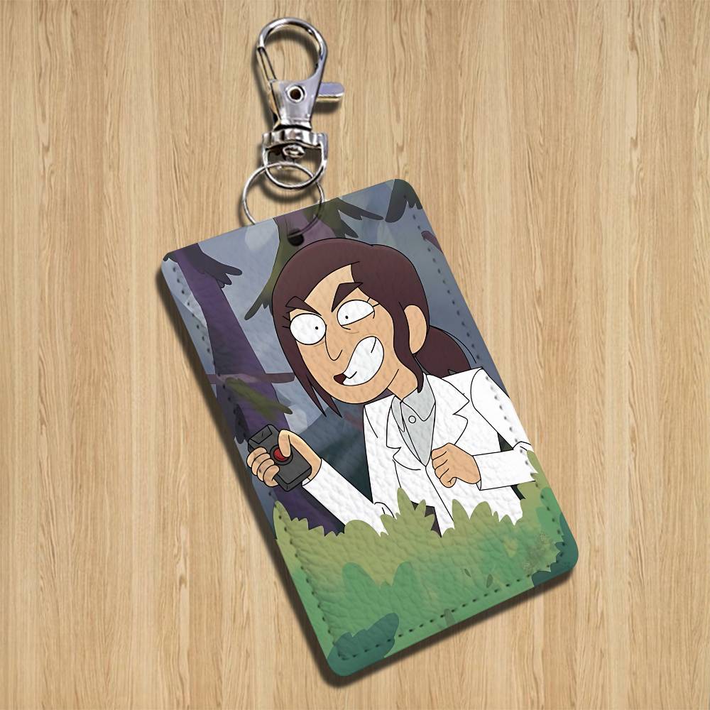 hot cute Inside Job Keychain H – Leather Card Wallet recenzja i cena
