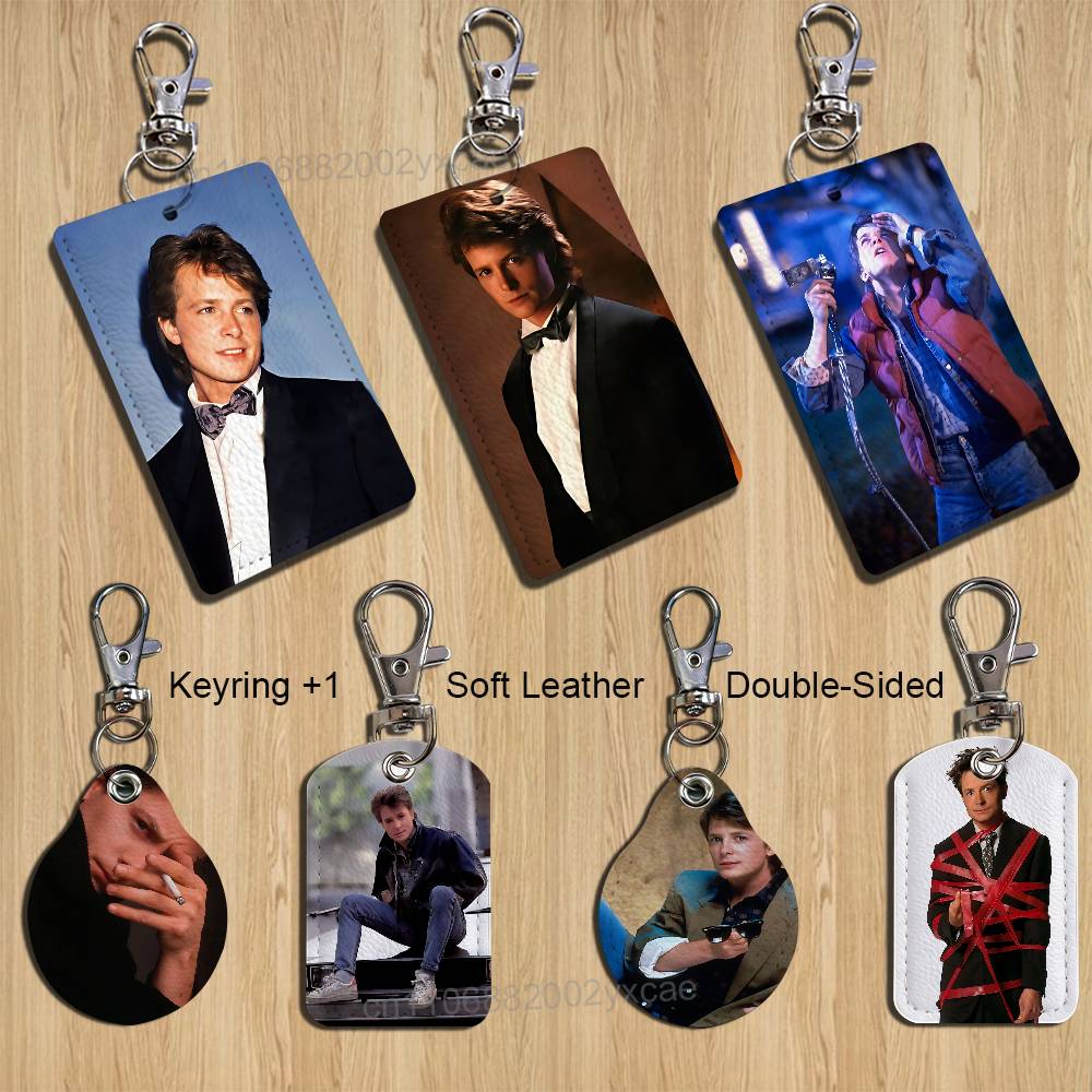COOL M-Michael J. Fox Keychain – Leather Card Wallet recenzja i cena