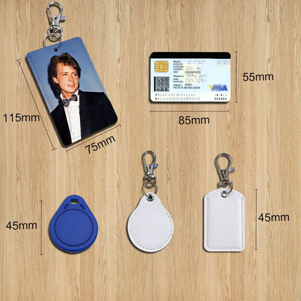 COOL M-Michael J. Fox Keychain – Leather Card Wallet recenzja i cena