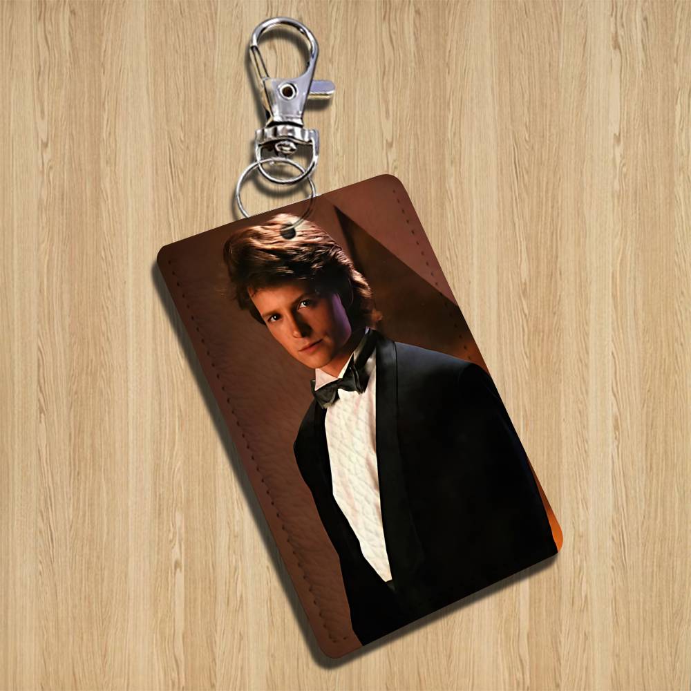 COOL M-Michael J. Fox Keychain – Leather Card Wallet recenzja i cena