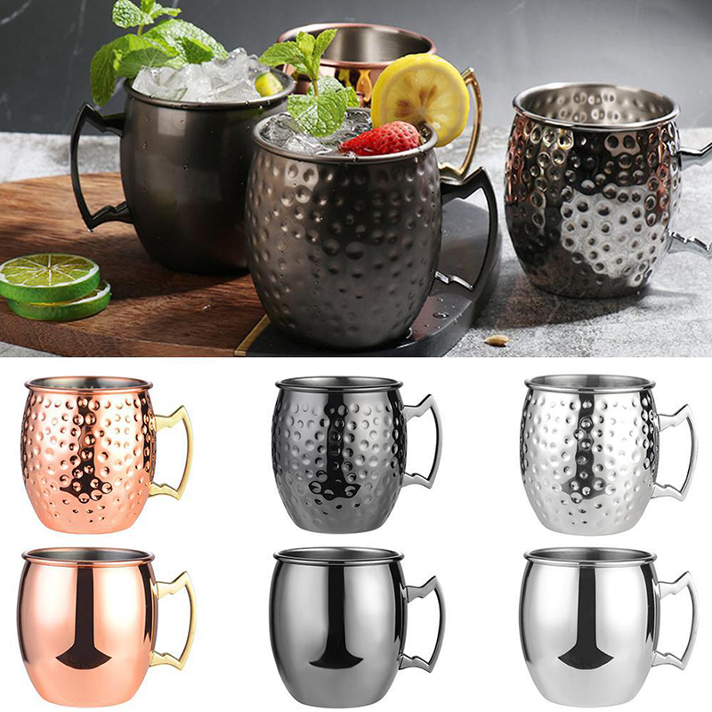 1Pcs 530ml Stainless Steel Mos – Copper Cocktail Mug recenzja i cena