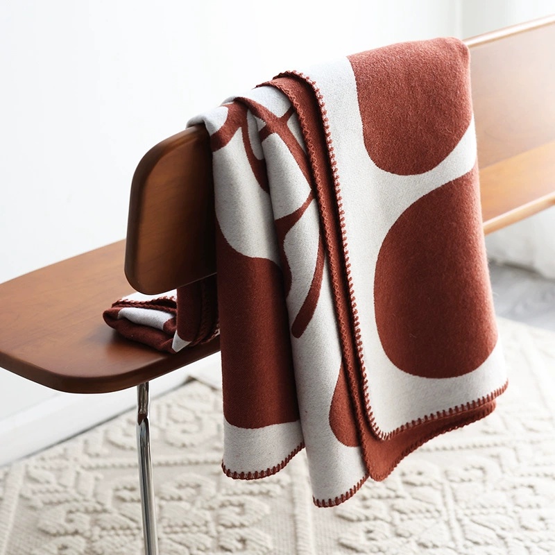 Jacquard Faux Cashmere Blanket – Cashmere Throw Blanket recenzja i cena