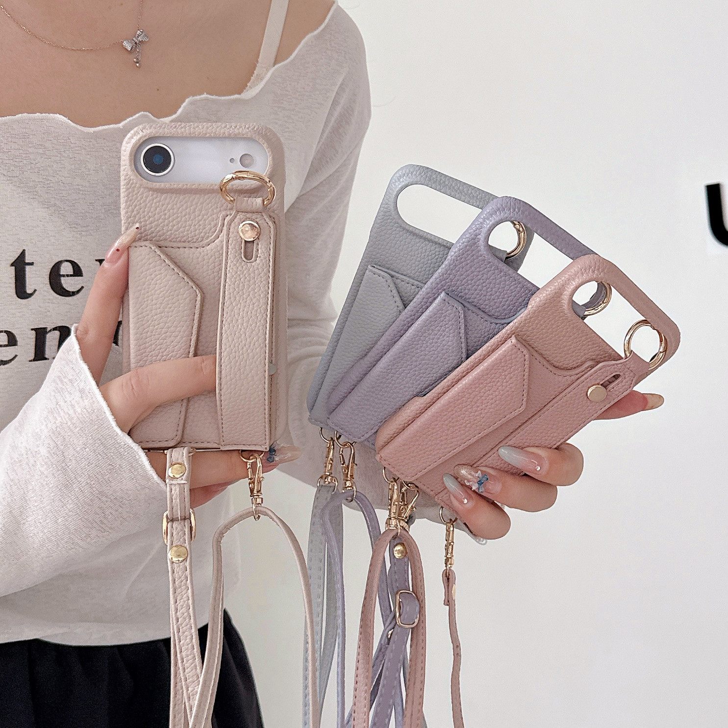 Wrist Strap Crossbody Ring Hol – Leather Card Wallet recenzja i cena