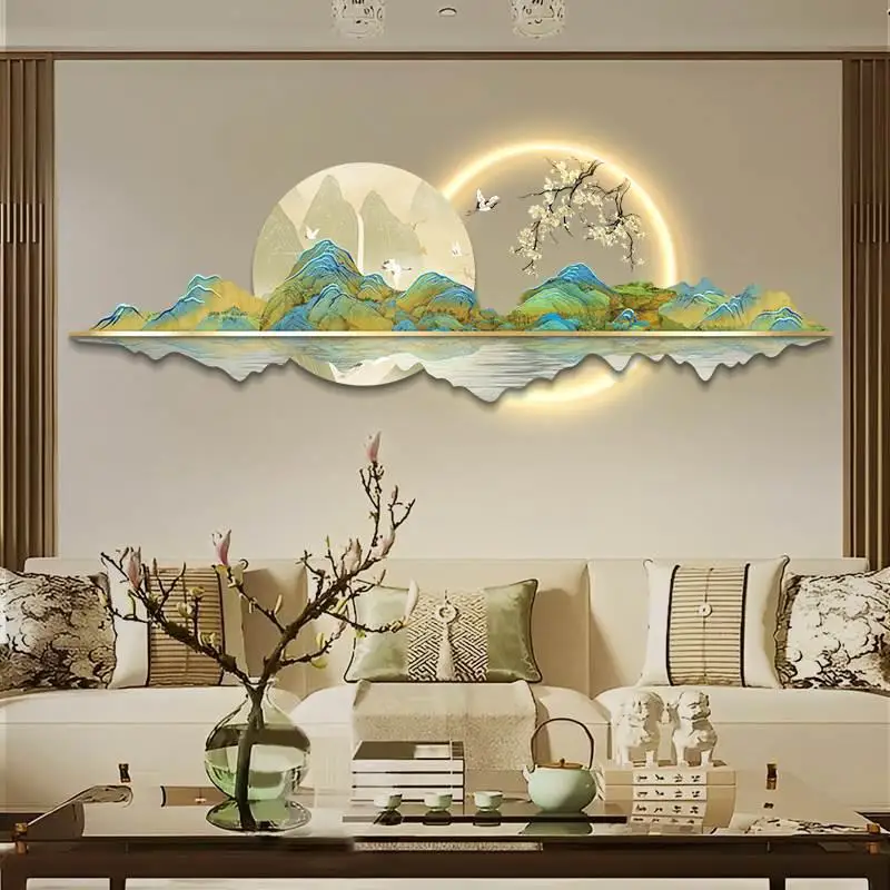 Chinese Style Led Clock Wall L – Luxury Lifestyle Living recenzja i cena