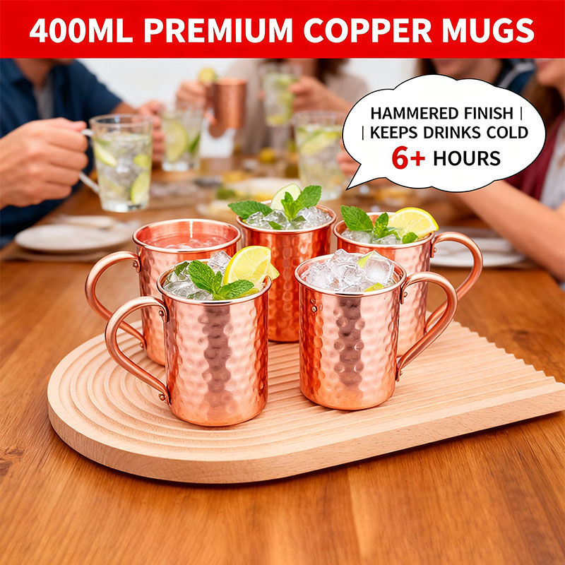New 100% Copper Cups Pure Soli – Copper Cocktail Mug recenzja i cena