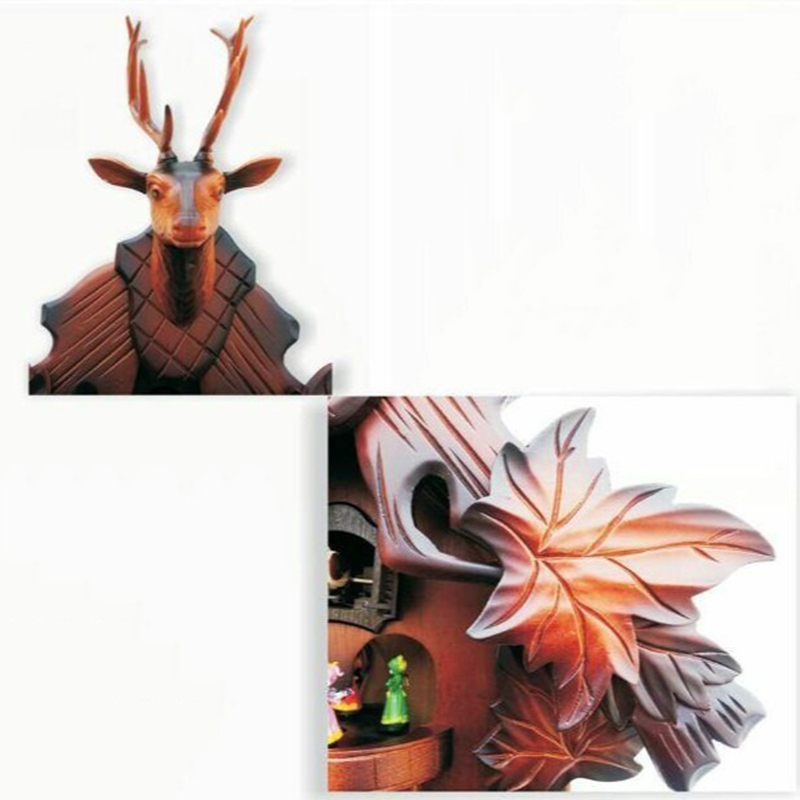 Cuckoo Wall Clock Solid Wood C – Luxury Lifestyle Living recenzja i cena