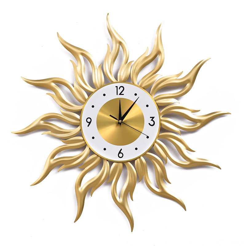 Nordic Gold Wall Clock Living  – Luxury Lifestyle Living recenzja i cena