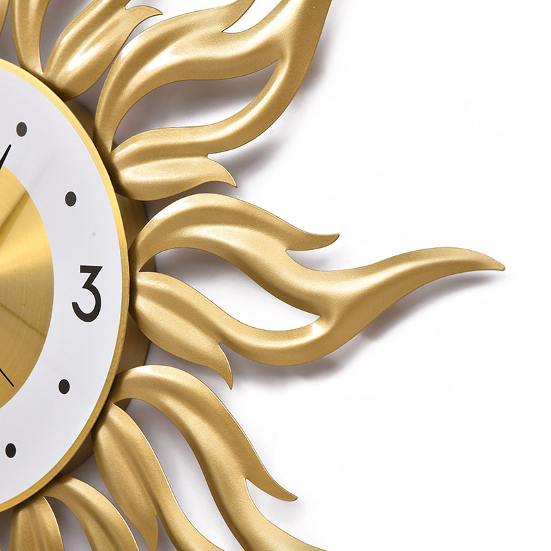 Nordic Gold Wall Clock Living  – Luxury Lifestyle Living recenzja i cena