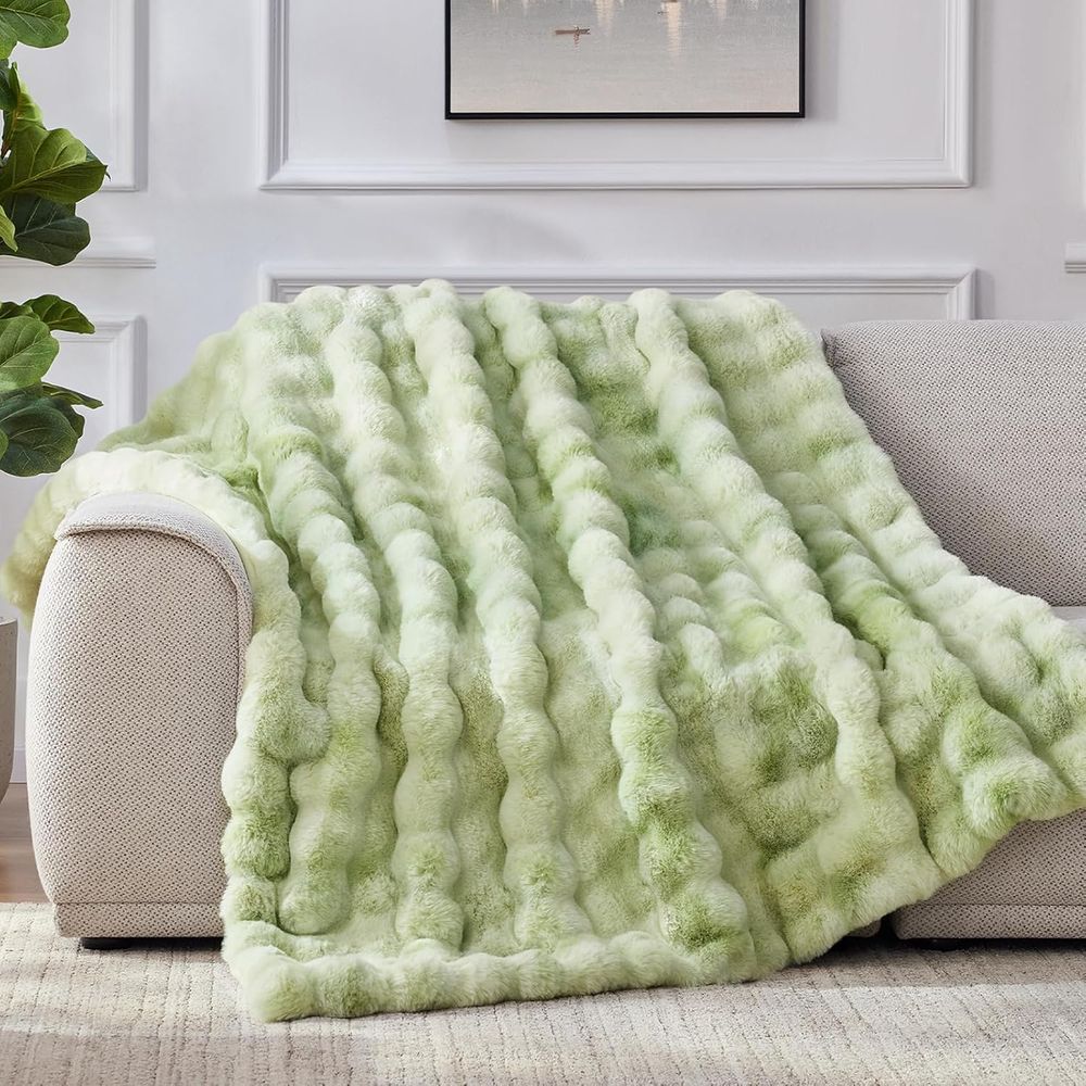 Faux Fur Throw Blanket, 1000GS – Cashmere Throw Blanket recenzja i cena
