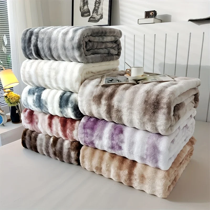 Luxurious Faux Rabbit Fur Bed  – Cashmere Throw Blanket recenzja i cena