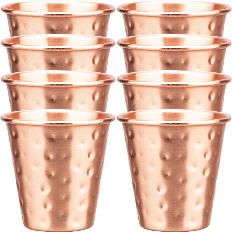 6cs 8Pcs New 100% Copper Cups  – Copper Cocktail Mug recenzja i cena