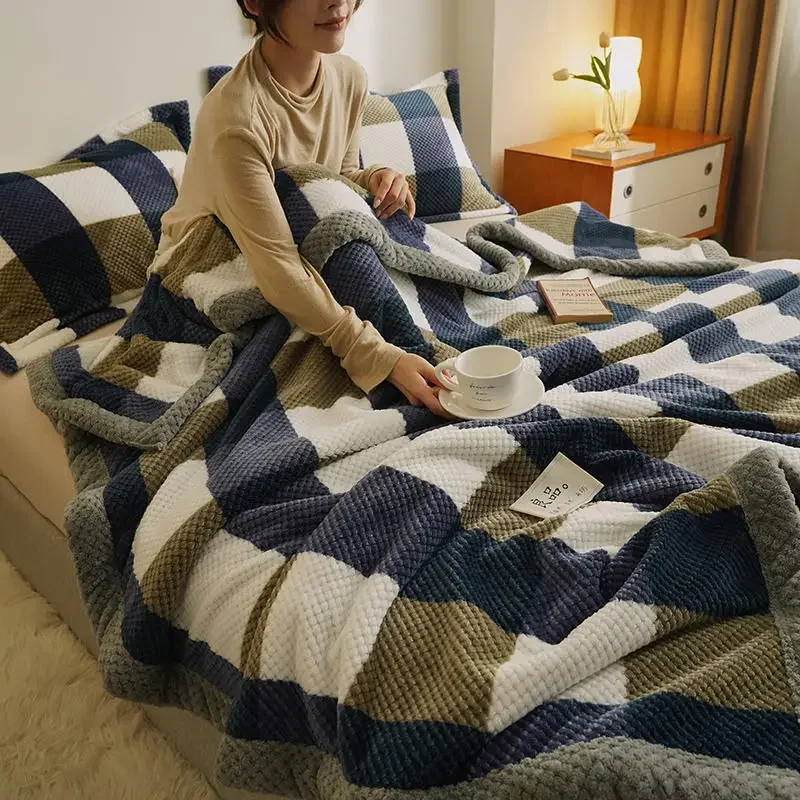 Knit Blanket Throw Soft Chenil – Cashmere Throw Blanket recenzja i cena