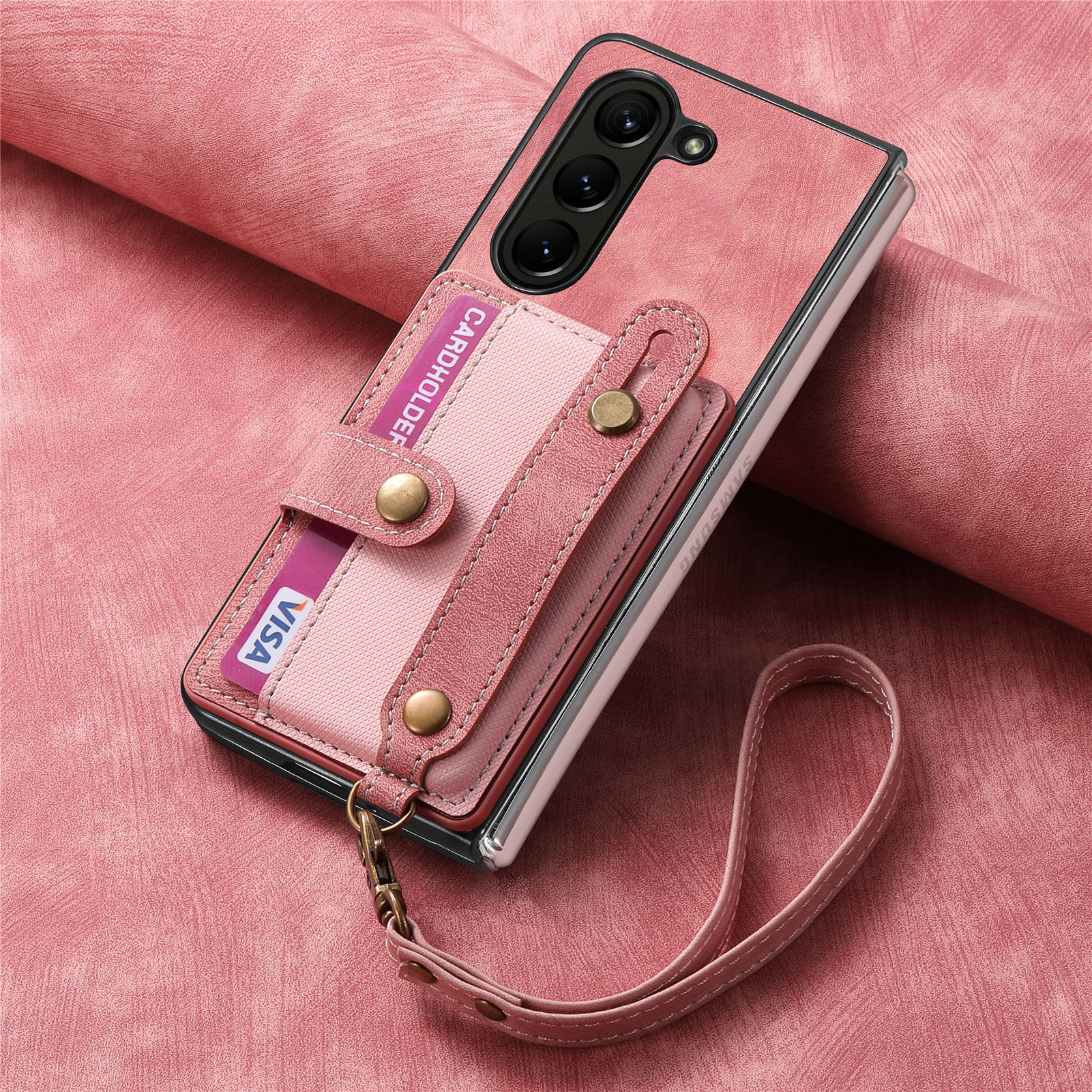 PU Leather Phone Case for Sams – Leather Card Wallet recenzja i cena