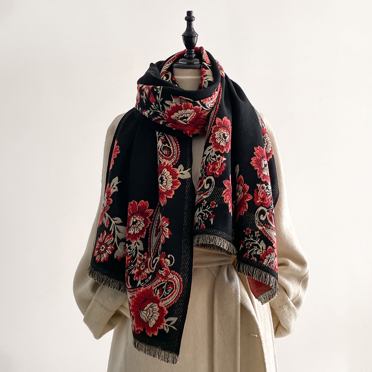 2025 Winter Luxury Imitation C – Cashmere Throw Blanket recenzja i cena